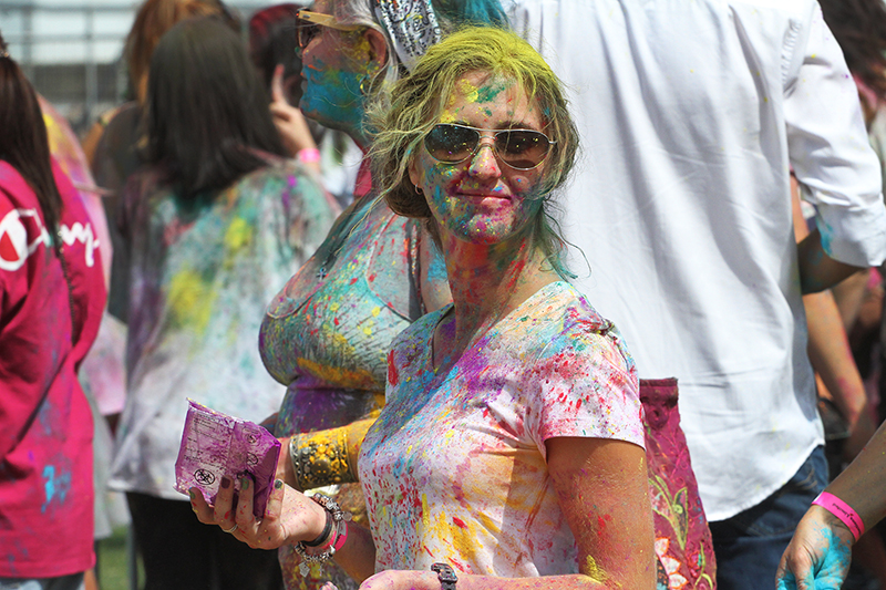 Holi Festival of Colour : Wellington : New Zealand : Richard Moore : Journalist : Photographer :